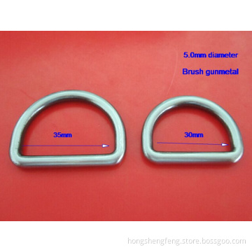 Manufacturer Metal Handbag D Buckle